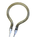 Electric Heater Parts Halogen Heating Tube Racquet Or Bat Shape 220V 700W