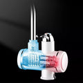 Instant Electric Water Heater Temperature Display Water Heating Kitchen Hot 3000W Water Heater with LED EU Plug Kitchen 