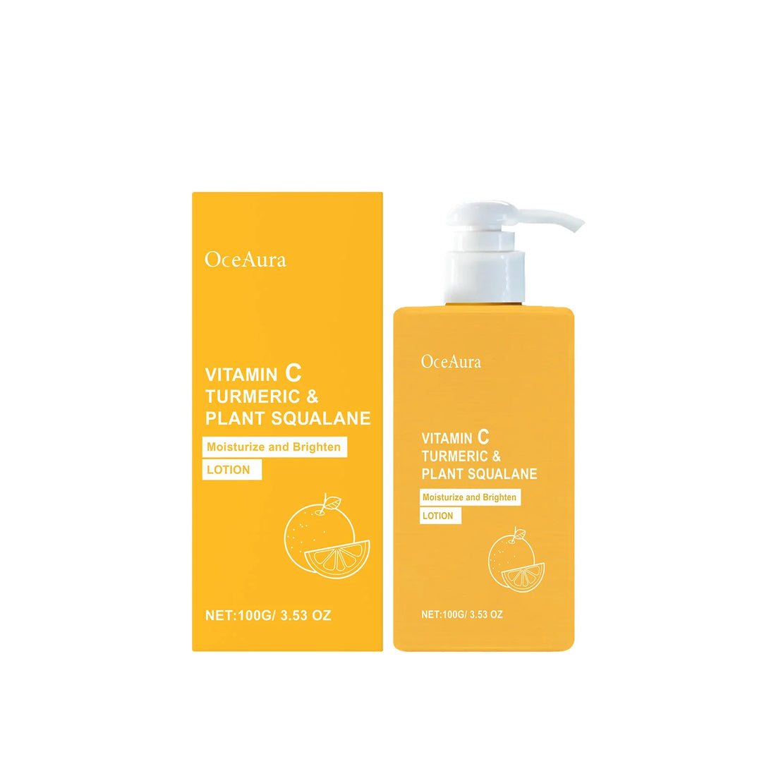 Turmeric Vitamin C Brightening Body Cream Deep Moisturizing Gentle Exfoliation Improve Dullness Even Skin Tone Nourishin