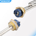 1.5KW 220V Flange Heater Tube DN25