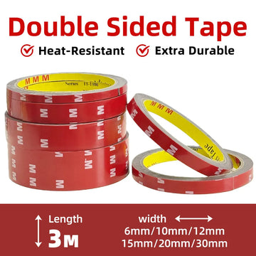 Strong double-sided adhesive acrylic seamless waterproof high temperature resistant car and household adhesive rain eyebrow wall