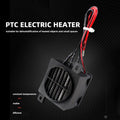 Constant-Temperature Air Heater, PTC Heating Element, 12V 120W, 100W, 24V 200W Ceramic Heater with Heat-Conducting Fan
