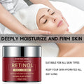 Retinol Lifting Firming Cream Repairing Moisturizing Nourishing Cream Brightening Skin Facial Cream Anti-Aging Face Skin