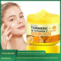 Turmeric VC Face Cream Firming Moisturizes Skin Leaving Skin Fresh Non Greasy Smooth Firm Soft Elastic Energetic