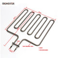 SNDHEATER Electric Sauna Heating Element 3U 4U 5U Air Dry Oven Heater 110v 220v 380v 1500w 2000w 3000w Stove Grill Spare