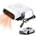 Car Electric Heater, Winter Multi-Mode Low-Noise 150-Watt Heating Fan Demister, Portable Glass Quick Demister, USB Fan