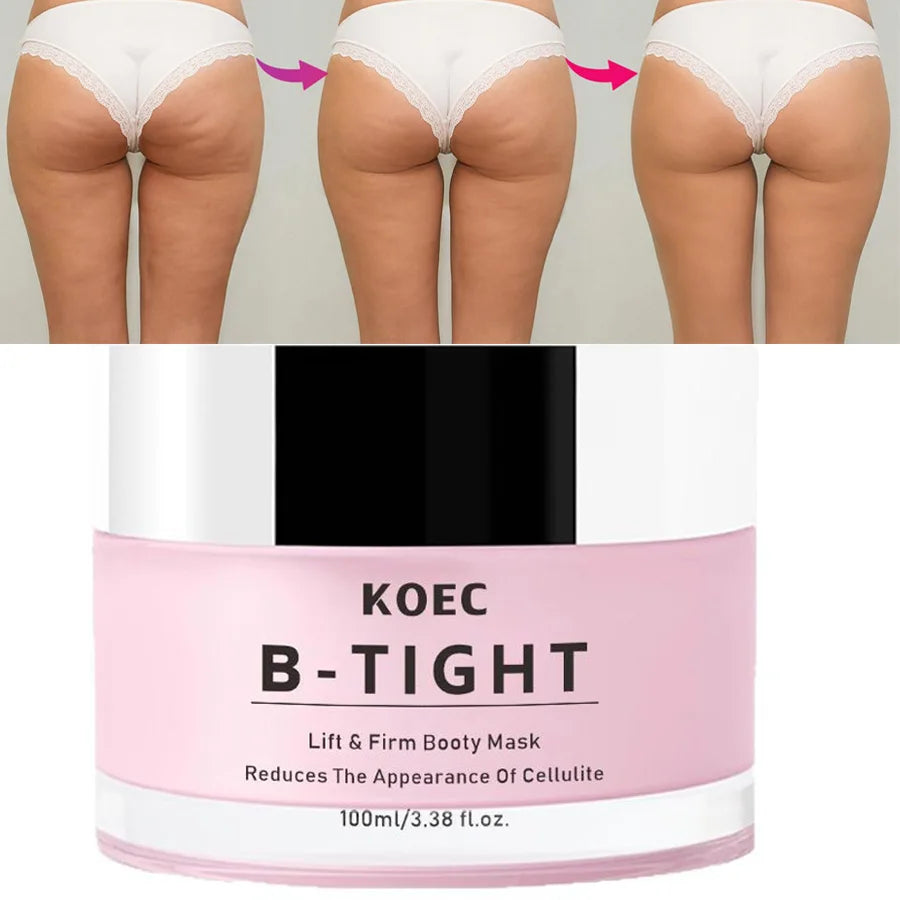 Butt TIGHT Lift Firm Cream - Tighten and Firm Booty, Reduce Loose and Crepey Skin, Firmness, Reduce Cellulite Appearance