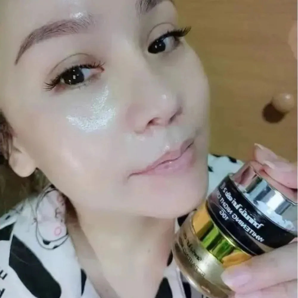 2 Bottle RCC Thailand Brightening Face Cream Set Spot Care Reduce Dark Spot Moisturizing Acne Scar Fading White Smooth S