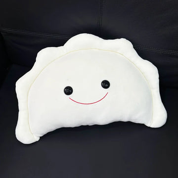 Cute Polish Dumplings Plush Toy Delicious Food Pillow Bedhead Sofa Bedroom Pillow Cushion Dormitory Bed Backrest Gift For Friend