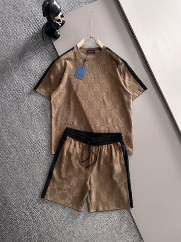 Louis Vuitton Spring/Summer New Casual Short-Sleeve Shorts Set