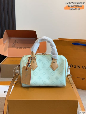 Louis Vuitton Speedy Bandouli猫re 20 (Mint Monogram)