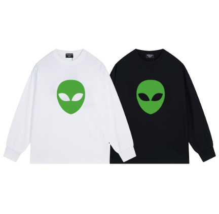 Balenciaga Alien Print Long Sleeve