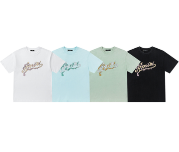 AMIRI Floral Script Logo T-Shirt