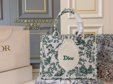 Dior Book Tote (Floral Print)