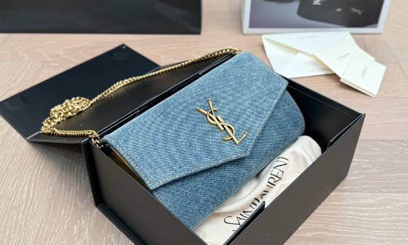YSL Saint Laurent classic denim bag series