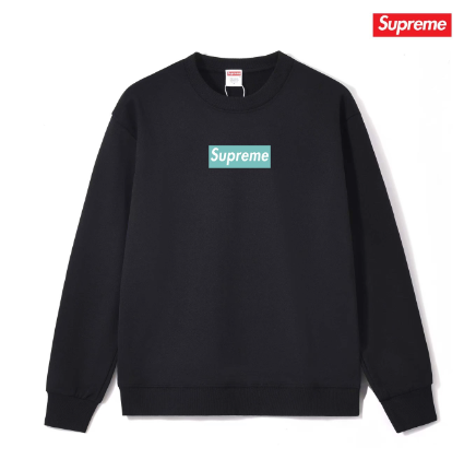 Supreme Turquoise Box Logo Crewneck