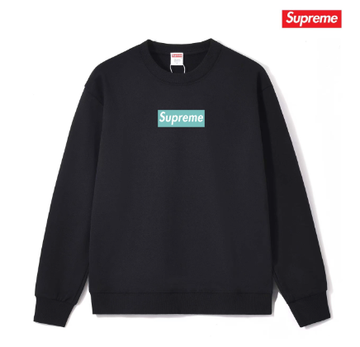 Supreme Turquoise Box Logo Crewneck