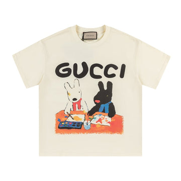 Gucci Early Spring Collection High-Weight Short-Sleeve