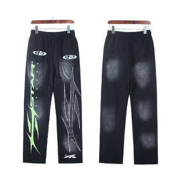 Hellstar Distressed Terry Cloth High Street Retro Sweatpants