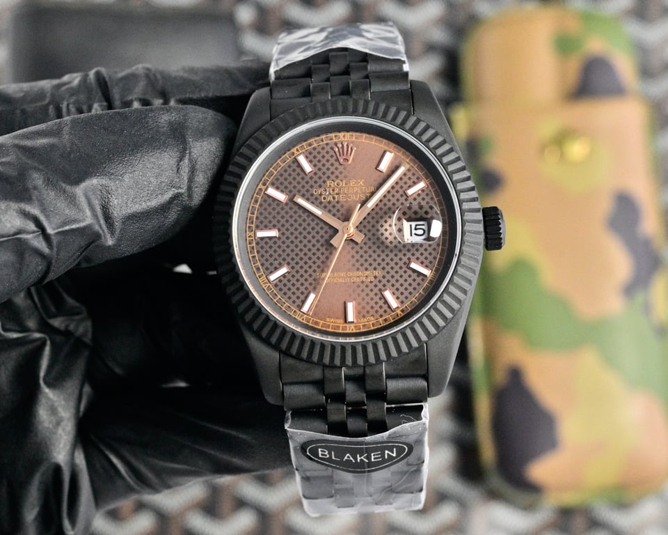 Rolex Oyster Perpetual Datejust (Custom Blaken)