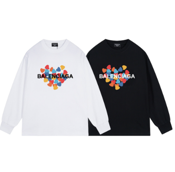Balenciaga's new heart-print long-sleeved shirt.