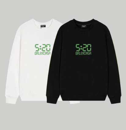 Balenciaga Limited Edition 520 Print Crew Neck Sweatshirt