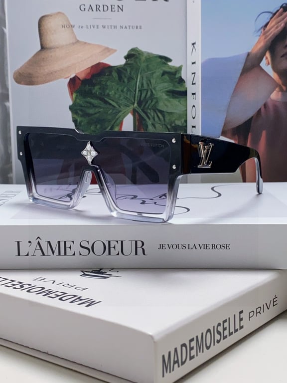 LV Gradient Shield Sunglasses with Monogram