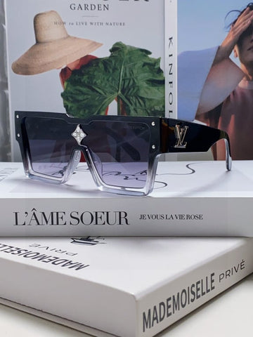 LV Gradient Shield Sunglasses with Monogram