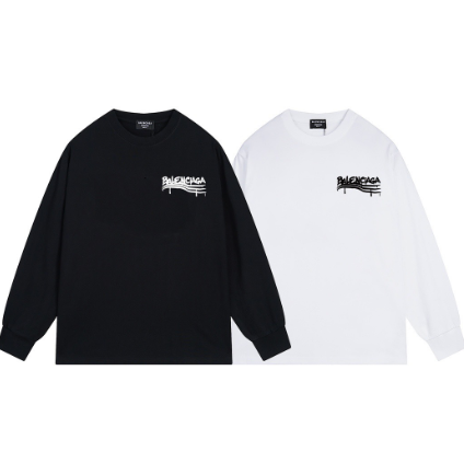 Balenciaga “This is not Balenciaga” letter print long-sleeved shirt!
