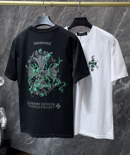 Chrome Hearts Green Vine Cross Tee