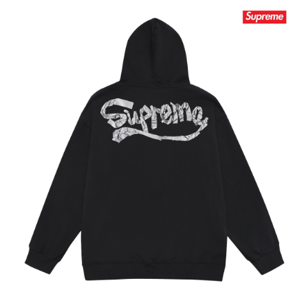 Supreme Chrome Script Hoodie