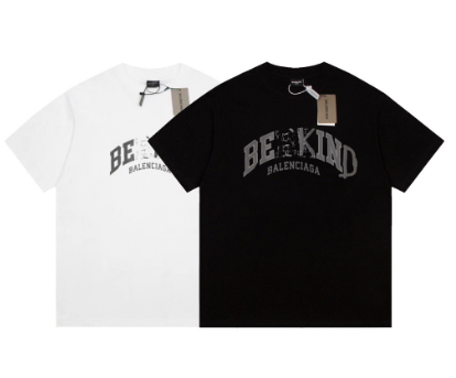Balenciaga 2024 New Printed Short-Sleeve T-Shirt
