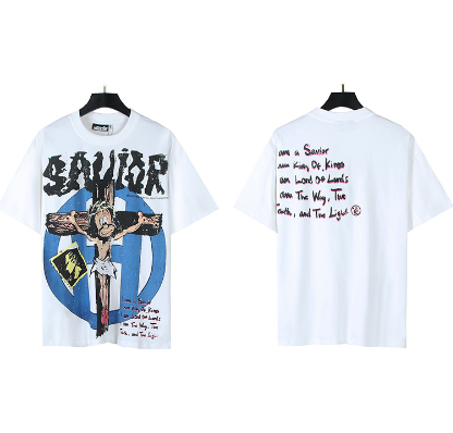 Hellstar High Street Cotton Loose Short-Sleeve T-Shirt