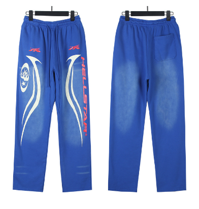 Hellstar Distressed Terry Cloth High Street Retro Sweatpants
