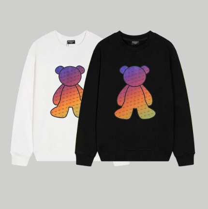 Balenciaga x Balenciaga Bear Print Crew Neck Sweatshirt