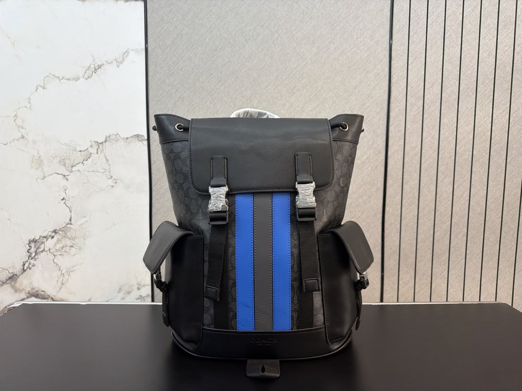 Rivington Backpack with Stripe Detail
