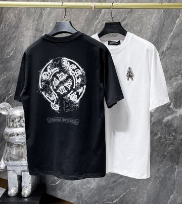 Chrome Hearts Distressed Horseshoe Tee