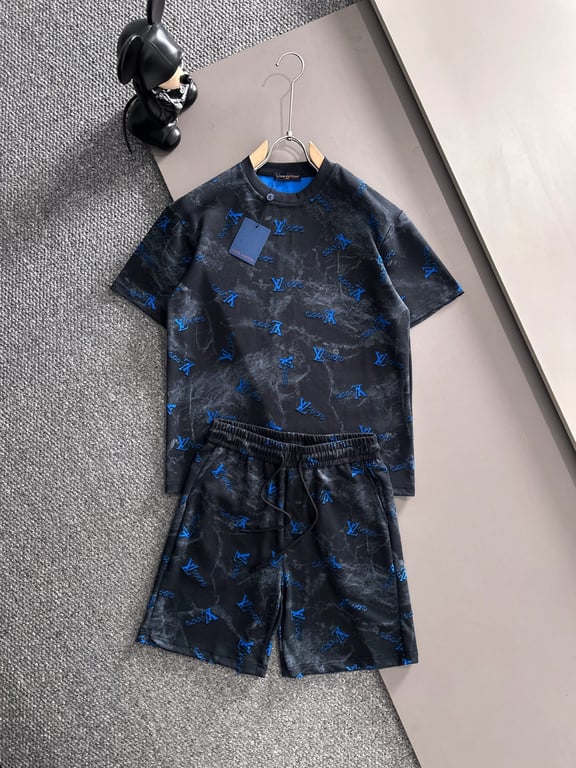 Louis Vuitton Spring/Summer New Casual Short-Sleeve Shorts Set
