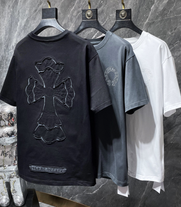 Chrome Hearts Layered Cross Cut-Out Tee