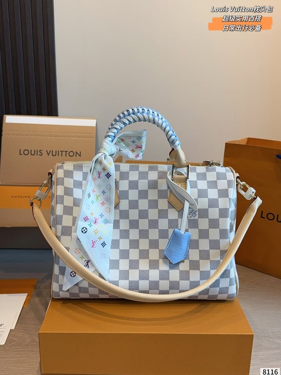 Louis Vuitton Speedy Bandouli猫re 25 (Damier Azur)