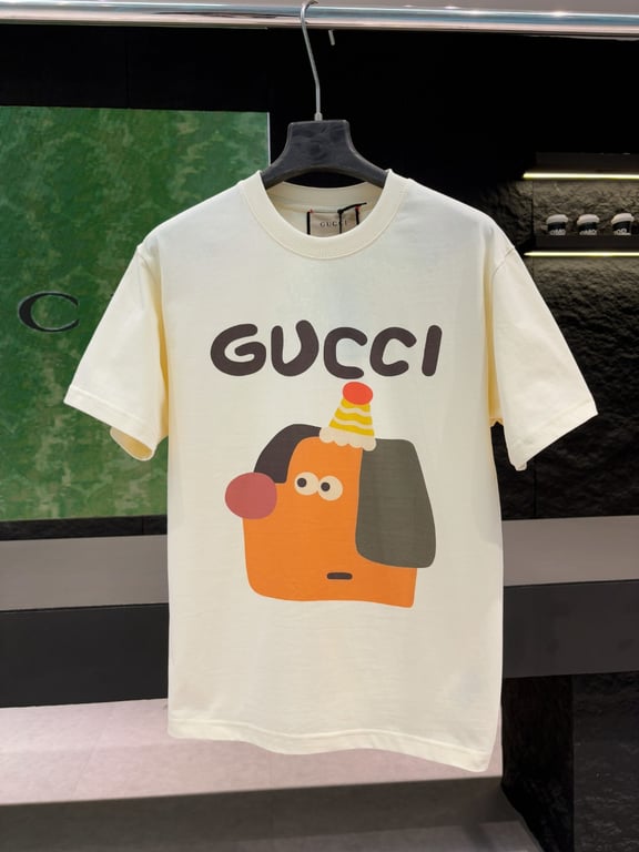 Gucci Early Spring Collection High-Weight Short-Sleeve