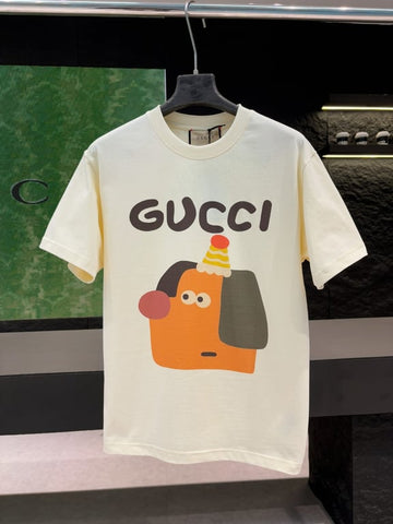 Gucci Early Spring Collection High-Weight Short-Sleeve
