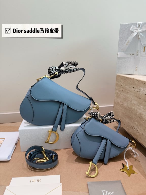 Dior Saddle Bag (light blue)