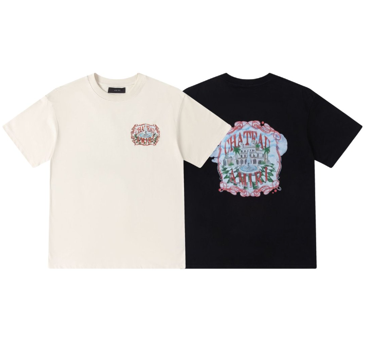 AMIRI Chateau Printed Logo T-Shirt