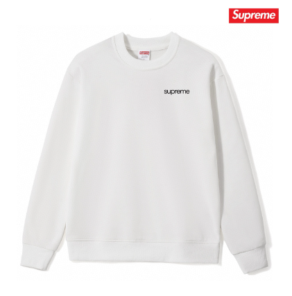 Supreme Small Embroidered Logo Crewneck