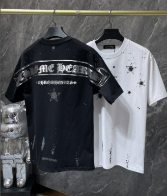 Chrome Hearts Gradient Cross Logo Tee