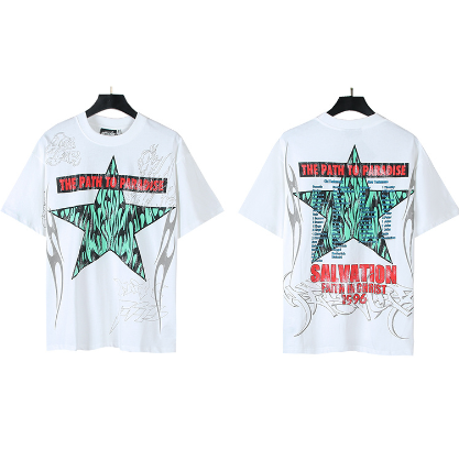 Hellstar High Street Cotton Loose Short-Sleeve T-Shirt