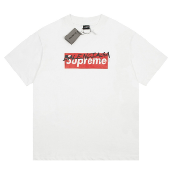 Supreme x Balenciaga Collaboration Tee