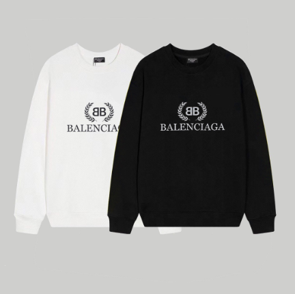Balenciaga World Peace Print Crew Neck Sweatshirt