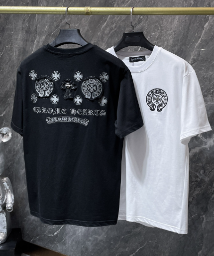 Chrome Hearts Multi Cross Horseshoe Tee
